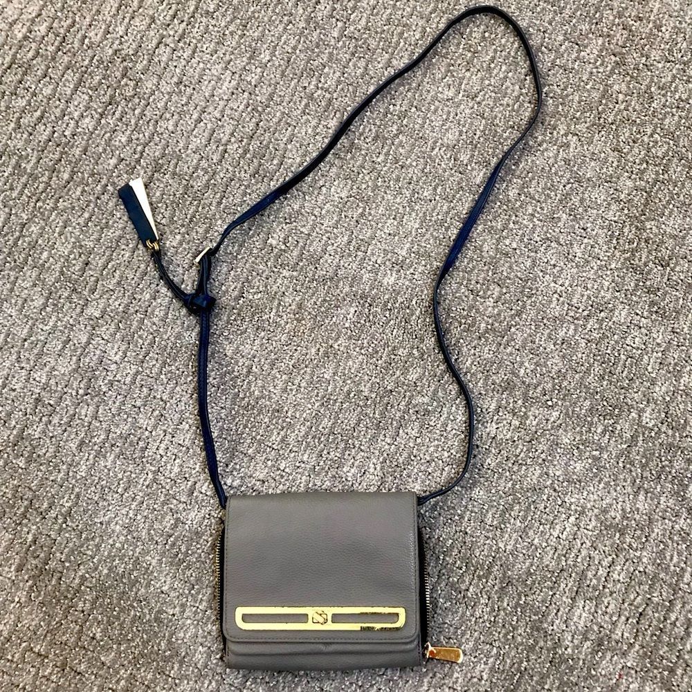 VINCE CAMUTO LEATHER CROSSBODY PURSE